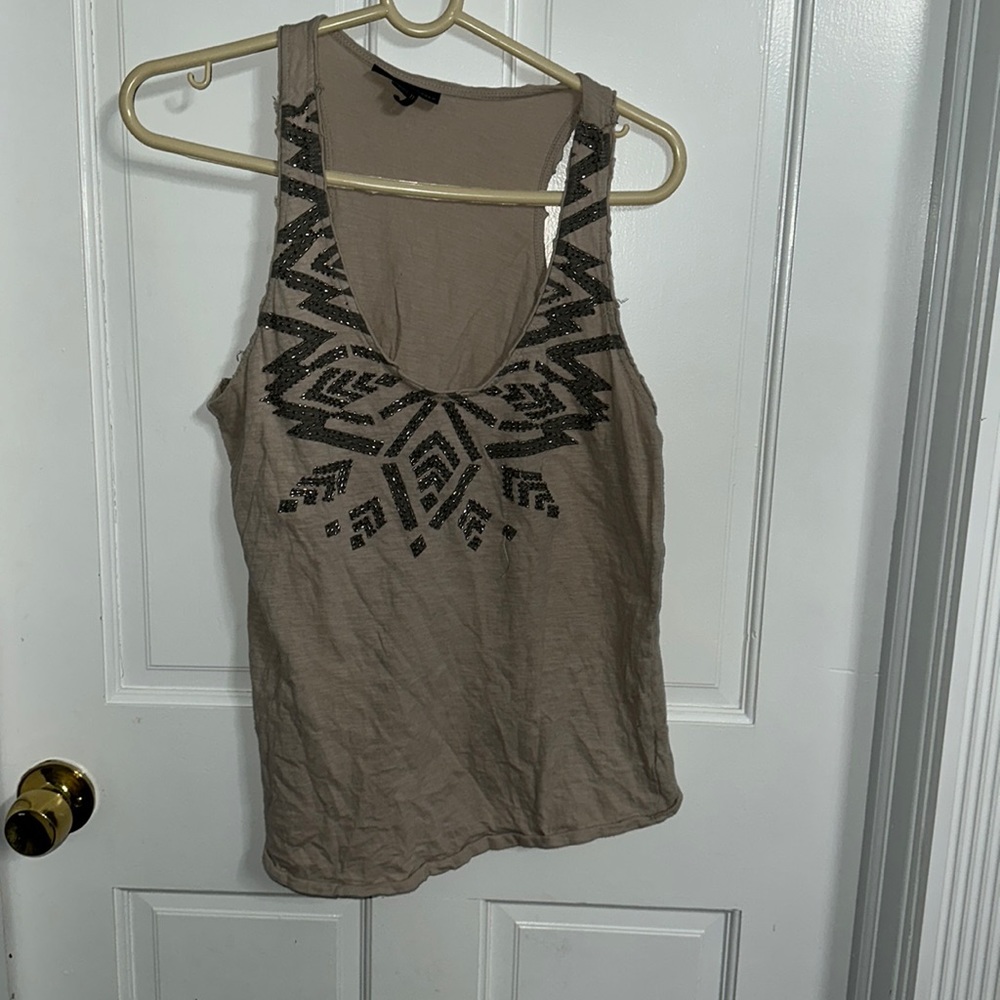 I jeans by buffalo beaded tank top size large